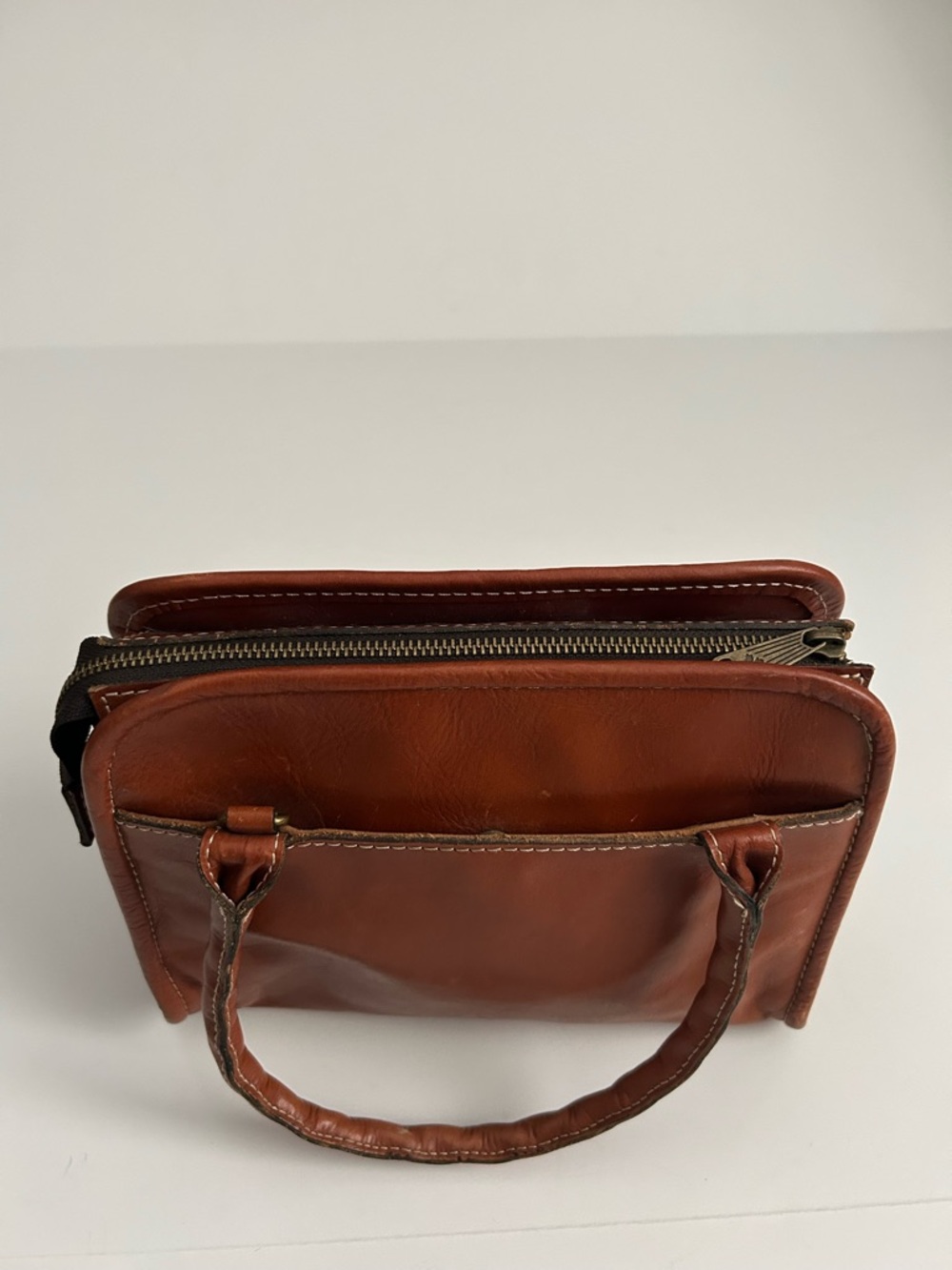 Patricia Nash Tooled Leather Satchel Purse - Picture 4 of 15